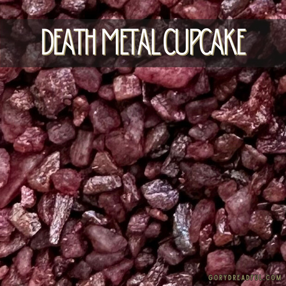 Death Metal Cupcake Sizzling Room Salt Crystals Chocolate Cherry Absinthe - Mini - Picture 4 of 7